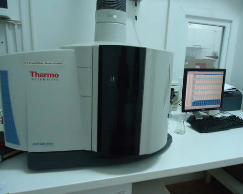 ICP-OES Induktivno kuplovana plazma sa optičkom emisionom spektrometrijom: Thermo Scientific iCAP 6500 Duo ICP